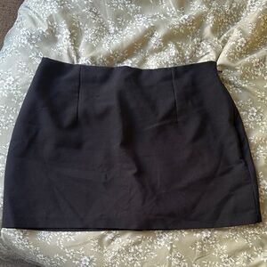 Classic Black Women's Mini Skirt